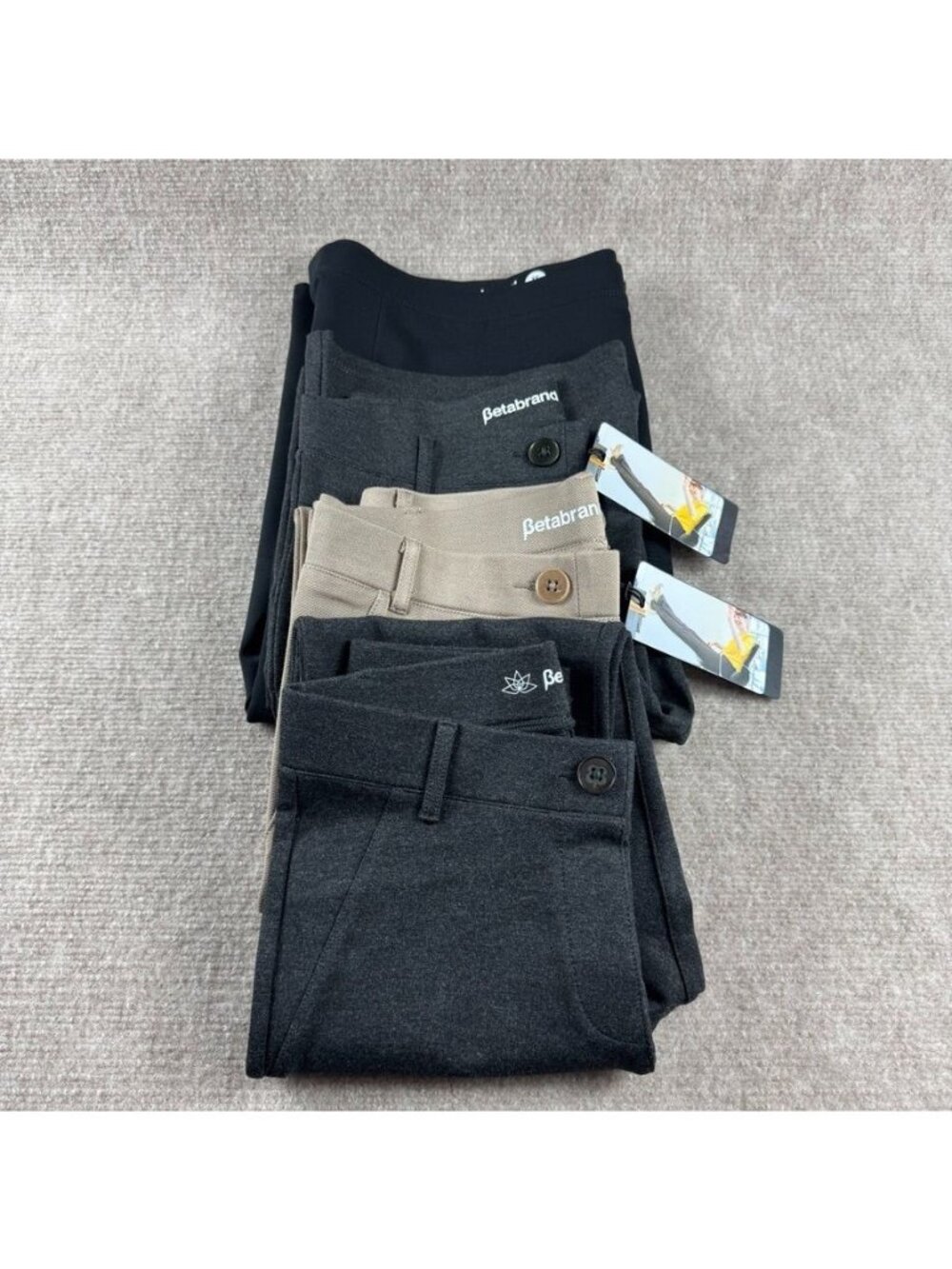 Betabrand 4 Pair Lot XS Petite Ponte Pant Skort Minimalist Capsule Bundle Office